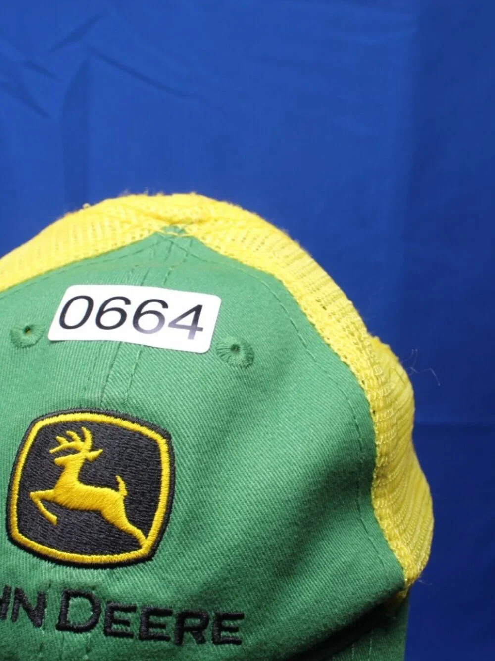 Vintage John Deere Hat Cap Youth Snapback Green Yellow  Kids Trucker Snap Back